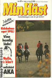 Min häst 1983 nr 22 omslag serier