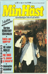 Min häst 1983 nr 23 omslag serier