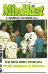 Min häst 1984 nr 11 omslag serier
