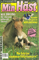 Min häst 1989 nr 12 omslag serier