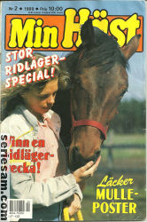 Min häst 1989 nr 2 omslag serier