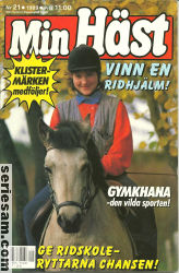 Min häst 1989 nr 21 omslag serier
