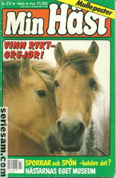 Min häst 1989 nr 23 omslag serier