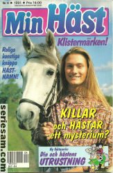 Min häst 1991 nr 4 omslag serier