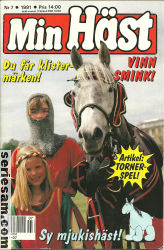 Min häst 1991 nr 7 omslag serier