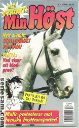 Min häst 2001 nr 12 omslag serier