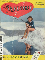 Min melodi 1951 nr 11 omslag serier Min melodi 1951 nr 11 omslag serier