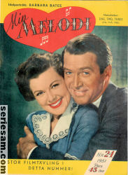 Min melodi 1951 nr 24 omslag serier Min melodi 1951 nr 24 omslag serier