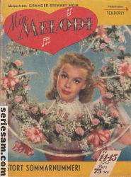 Min melodi 1952 nr 14/15 omslag serier Min melodi 1952 nr 14/15 omslag serier