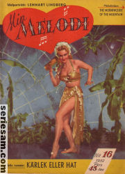 Min melodi 1952 nr 16 omslag serier Min melodi 1952 nr 16 omslag serier