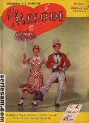 Min melodi 1952 nr 4 omslag serier Min melodi 1952 nr 4 omslag serier