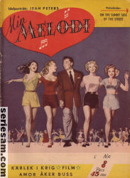 Min melodi 1952 nr 8 omslag serier Min melodi 1952 nr 8 omslag serier