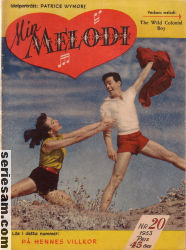 Min melodi 1953 nr 20 omslag serier Min melodi 1953 nr 20 omslag serier