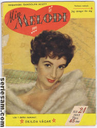 Min melodi 1953 nr 24 omslag serier Min melodi 1953 nr 24 omslag serier