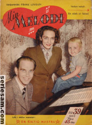 Min melodi 1953 nr 39 omslag serier Min melodi 1953 nr 39 omslag serier
