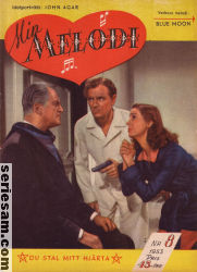 Min melodi 1953 nr 8 omslag serier Min melodi 1953 nr 8 omslag serier