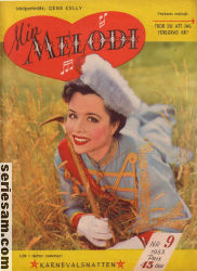 Min melodi 1953 nr 9 omslag serier Min melodi 1953 nr 9 omslag serier