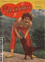Min melodi 1955 nr 19 omslag serier Min melodi 1955 nr 19 omslag serier