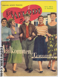 Min melodi 1958 nr 16 omslag serier Min melodi 1958 nr 16 omslag serier