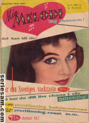 Min melodi 1958 nr 9 omslag serier Min melodi 1958 nr 9 omslag serier
