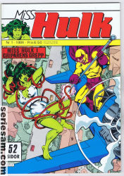 Miss Hulk 1984 nr 1 omslag serier