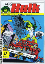 Miss Hulk 1984 nr 2 omslag serier