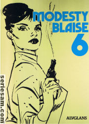 Modesty Blaise album 1990 nr 6 omslag serier Modesty Blaise album 1990 nr 6 omslag serier