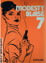 Modesty Blaise album 1991 nr 7 omslag serier Modesty Blaise album 1991 nr 7 omslag serier