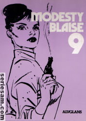 Modesty Blaise album 1995 nr 9 omslag serier