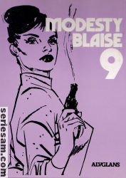 Modesty Blaise album 1995 nr 9 omslag serier Modesty Blaise album 1995 nr 9 omslag serier