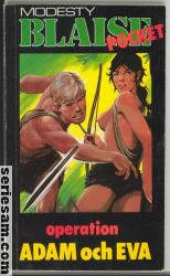 Modesty Blaise pocket 1990 omslag serier