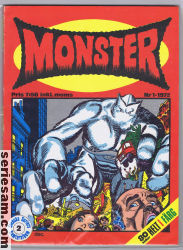 Monster 1972 nr 1 omslag serier Monster 1972 nr 1 omslag serier