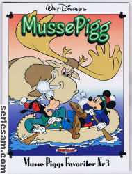 Musse Piggs favoriter 1990 nr 3 omslag serier