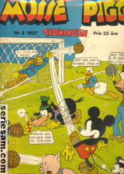 Musse Pigg-tidningen 1937 nr 3 omslag serier