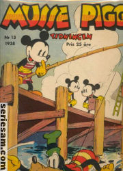 Musse Pigg-tidningen 1938 nr 13 omslag serier Musse Pigg-tidningen 1938 nr 13 omslag serier