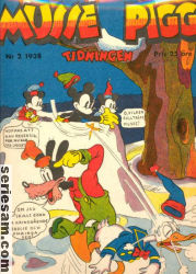 Musse Pigg-tidningen 1938 nr 2 omslag serier