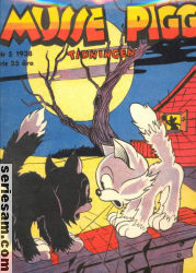 Musse Pigg-tidningen 1938 nr 5 omslag serier Musse Pigg-tidningen 1938 nr 5 omslag serier