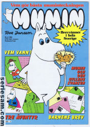 Mumin 1982 nr 4 omslag serier Mumin 1982 nr 4 omslag serier