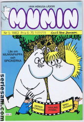 Mumin 1983 nr 5 omslag serier Mumin 1983 nr 5 omslag serier