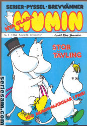 Mumin 1984 nr 1 omslag serier Mumin 1984 nr 1 omslag serier