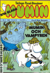 Mumin 1984 nr 4 omslag serier Mumin 1984 nr 4 omslag serier