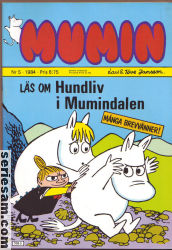 Mumin 1984 nr 5 omslag serier