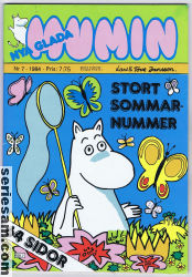 Mumin 1984 nr 7 omslag serier Mumin 1984 nr 7 omslag serier