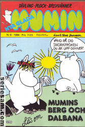 Mumin 1984 nr 8 omslag serier Mumin 1984 nr 8 omslag serier