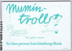 Mumintrollet Göteborgs Bank 1970 nr 2 omslag serier Mumintrollet Göteborgs Bank 1970 nr 2 omslag serier