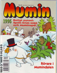 Mumin julalbum 1995 omslag serier