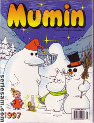 Mumin julalbum 1997 omslag serier