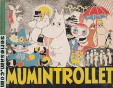 Mumintrollet 1957 nr 1 omslag serier Mumintrollet 1957 nr 1 omslag serier