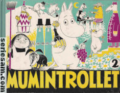 Mumintrollet 1957 nr 2 omslag serier Mumintrollet 1957 nr 2 omslag serier