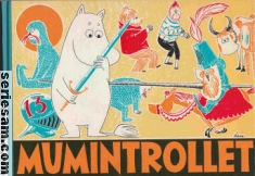 Mumintrollet 1970 nr 13 omslag serier